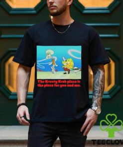 SpongeBob SquarePants SpongeBob Squidward Pizza shirt