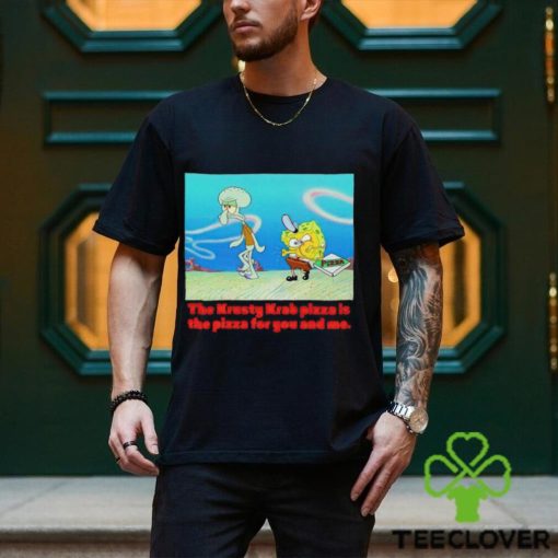 SpongeBob SquarePants SpongeBob Squidward Pizza shirt