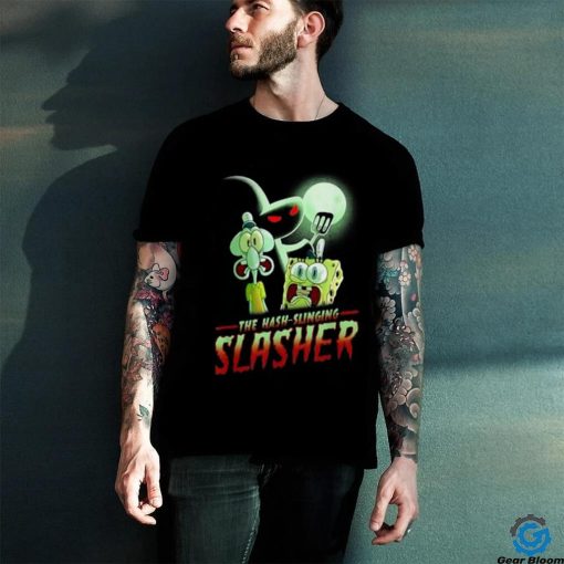 SpongeBob SquarePants The Hash Slinging Slasher Spooky T Shirt