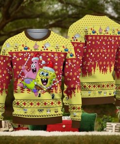 SpongeBobs SquarePant Christmas Ugly Sweater