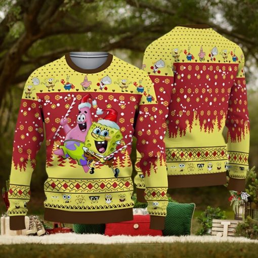 SpongeBobs SquarePant Christmas Ugly Sweater