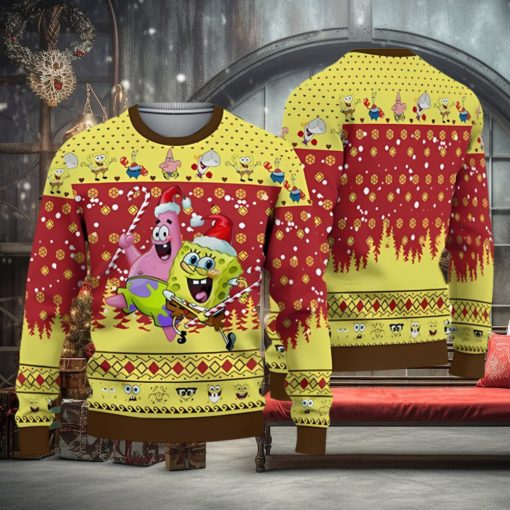 SpongeBobs SquarePant Christmas Ugly Sweater