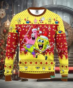 Spongebob Patrick Ugly Christmas Sweater Amazing Gift Men And Women Christmas Gift
