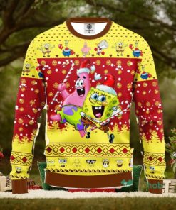 Spongebob Patrick Ugly Christmas Sweater Amazing Gift Men And Women Christmas Gift