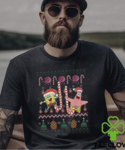 Spongebob Squarepants And Patrick Holiday Sweater Shirt
