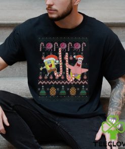 Spongebob Squarepants And Patrick Holiday Sweater Shirt