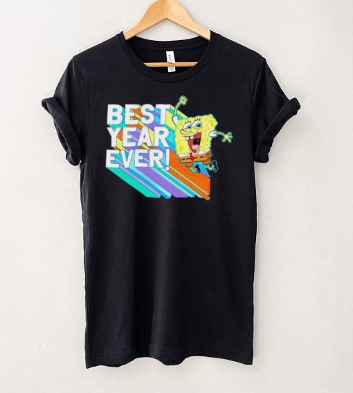 Spongebob Squarepants rainbow best year ever funny shirt