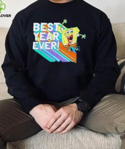Spongebob Squarepants rainbow best year ever funny shirt