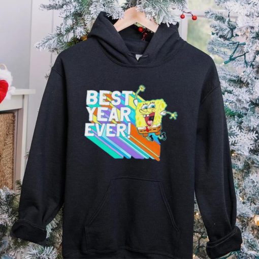 Spongebob Squarepants rainbow best year ever funny shirt