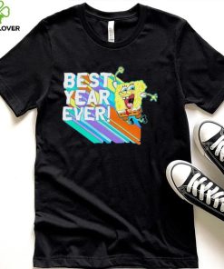 Spongebob Squarepants rainbow best year ever funny shirt