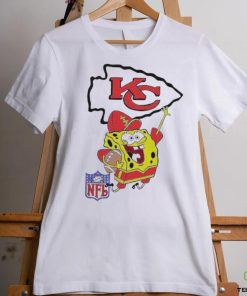 Spongebob The Kansas Chiefs T shirt 3 Spongebob The Kansas Chiefs T shirt