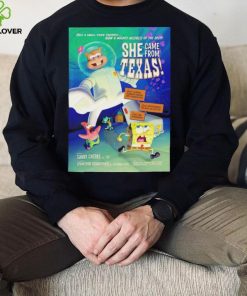 Spongebob squarepants she came from Texas poster shirt 3 Spongebob squarepants she came from Texas poster shirt