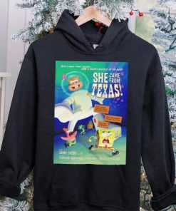 Spongebob squarepants she came from Texas poster shirt 5 Spongebob squarepants she came from Texas poster shirt