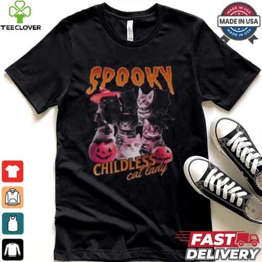 Spooky Childless Cat Lady Shirt