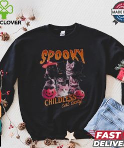 Spooky Childless Cat Lady Shirt