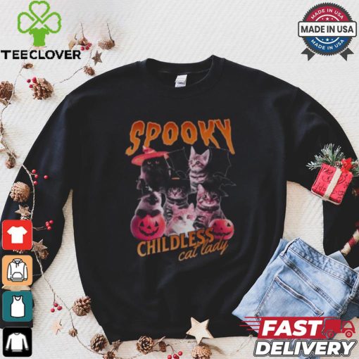 Spooky Childless Cat Lady Shirt