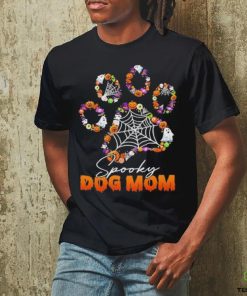 Spooky Dog Mom Paw Halloween 2023 Shirt