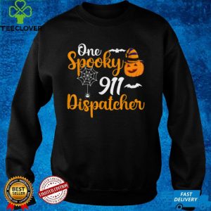 Spooky Emergency 911 Dispatcher Funny Halloween Costume T Shirt