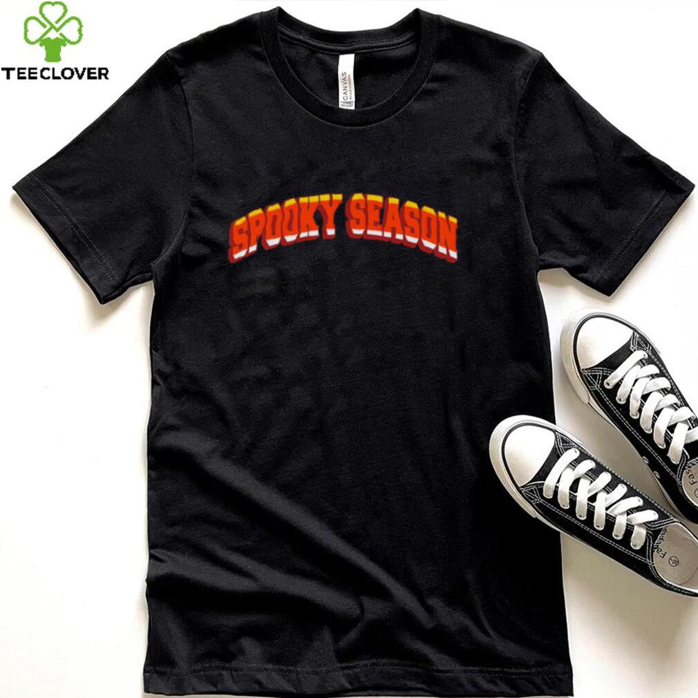 Spooky Season Candy Corn color Halloween 2022 shirt
