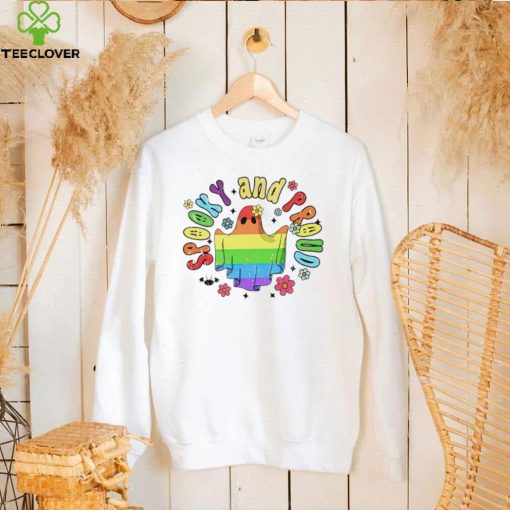Spooky and Proud Halloween ghost LGBT Gay Pride 2022 shirt