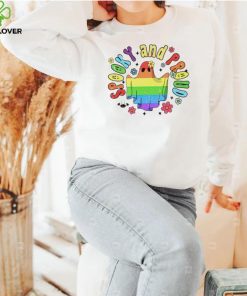 Spooky and Proud Halloween ghost LGBT Gay Pride 2022 shirt