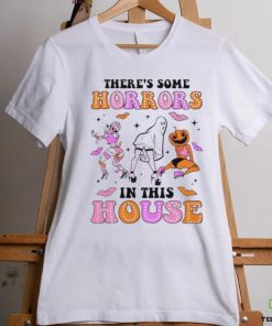 Spooky girl theres some horrors in this house shirt