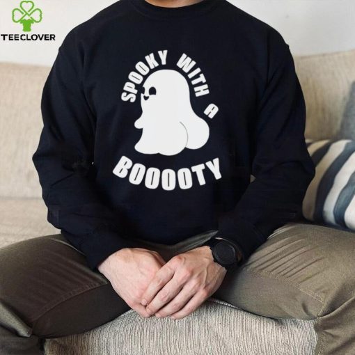 Spooky with a Booty cute ghost Halloween hoodie, sweater, longsleeve, shirt v-neck, t-shirt