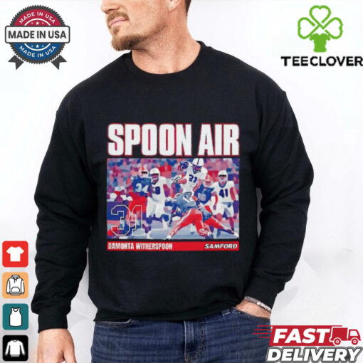 Spoon air DaMonta Witherspoon Samford NCAA football hoodie, sweater, longsleeve, shirt v-neck, t-shirt