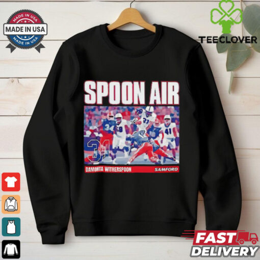 Spoon air DaMonta Witherspoon Samford NCAA football hoodie, sweater, longsleeve, shirt v-neck, t-shirt