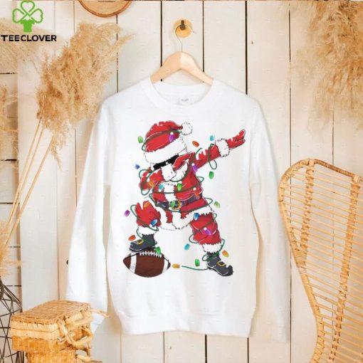 Sport Christmas Football Santa Claus Light Shirt