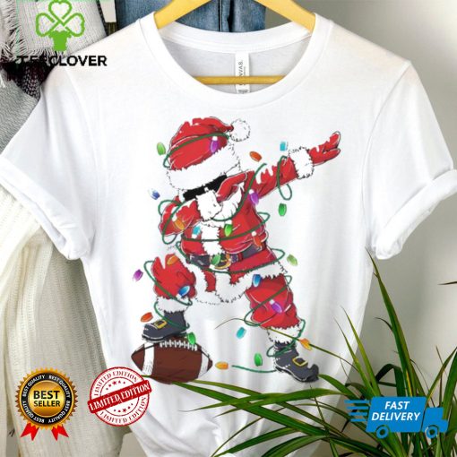 Sport Christmas Football Santa Claus Light Shirt