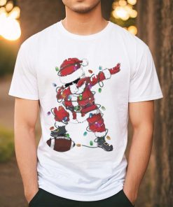 Sport Christmas Football Santa Claus Light Shirt