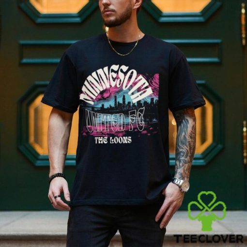 Sport Design Sweden Adult Minnesota United FC 2023 2024 Street Black T Shirt