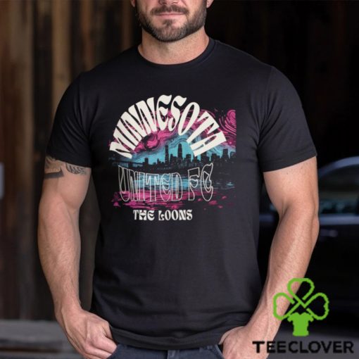 Sport Design Sweden Adult Minnesota United FC 2023 2024 Street Black T Shirt