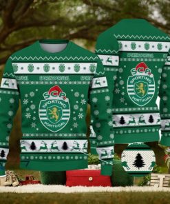 Sporting Clube De Portugal Ugly Christmas Sweater Ideal Gift For Fans