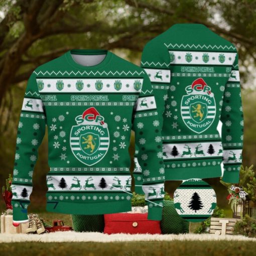 Sporting Clube De Portugal Ugly Christmas Sweater Ideal Gift For Fans