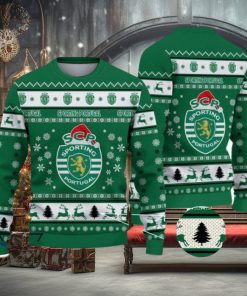 Sporting Clube De Portugal Ugly Christmas Sweater Ideal Gift For Fans
