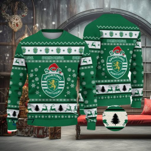 Sporting Clube De Portugal Ugly Christmas Sweater Ideal Gift For Fans