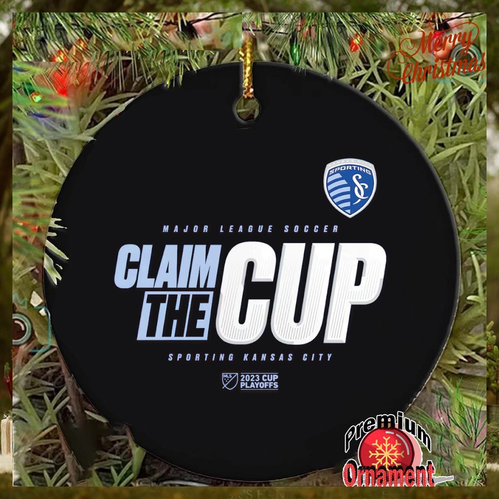 Sporting Kansas City 2023 MLS Cup Playoffs claim the cup ornament Sporting Kansas City 2023 MLS Cup Playoffs claim the cup ornament