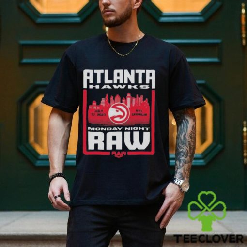 Sportiqe Monday Night RAW x Atlanta Hawks 2023 Shirt