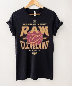 Sportiqe Monday Night Raw X Cleveland Cavaliers Tri Blend Shirt