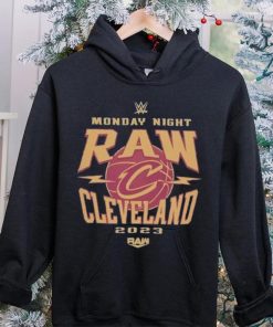 Sportiqe Monday Night Raw X Cleveland Cavaliers Tri Blend Shirt