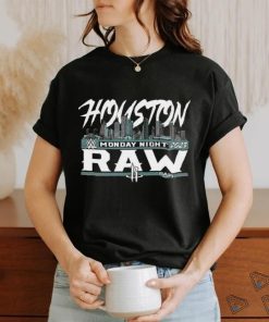 Sportiqe Monday Night Raw x Houston Rockets 2023 logo shirt
