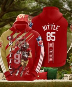 Sports American Football Nfl San Francisco 49Ers George Kittle Usa 1213 Hoodie 3D Sweatshirt Tshirt Football Gift