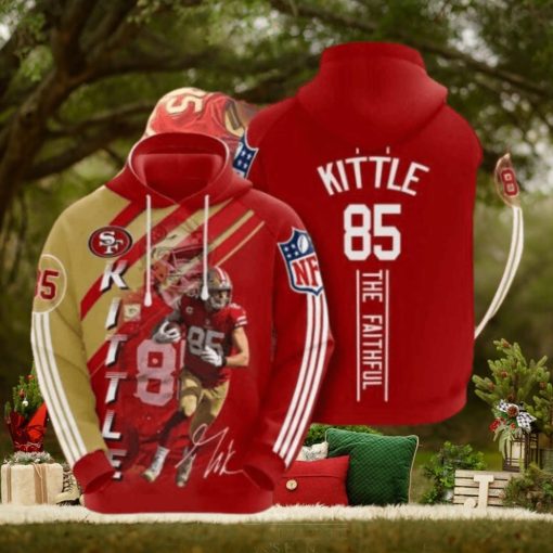 Sports American Football Nfl San Francisco 49Ers George Kittle Usa 1213 Hoodie 3D Sweathoodie, sweater, longsleeve, shirt v-neck, t-shirt Thoodie, sweater, longsleeve, shirt v-neck, t-shirt Football Gift