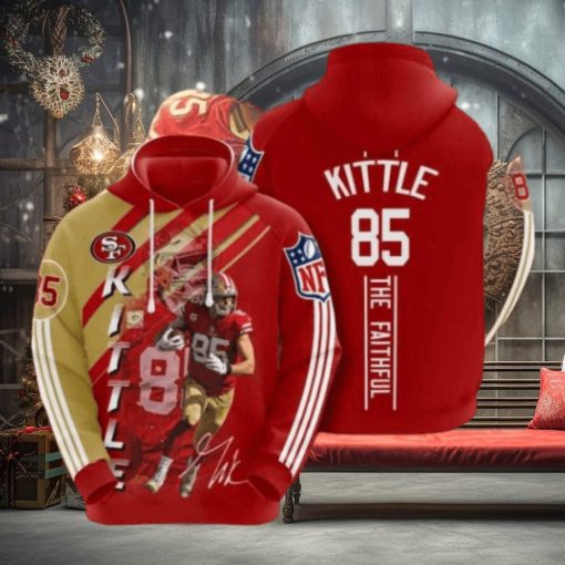 Sports American Football Nfl San Francisco 49Ers George Kittle Usa 1213 Hoodie 3D Sweathoodie, sweater, longsleeve, shirt v-neck, t-shirt Thoodie, sweater, longsleeve, shirt v-neck, t-shirt Football Gift