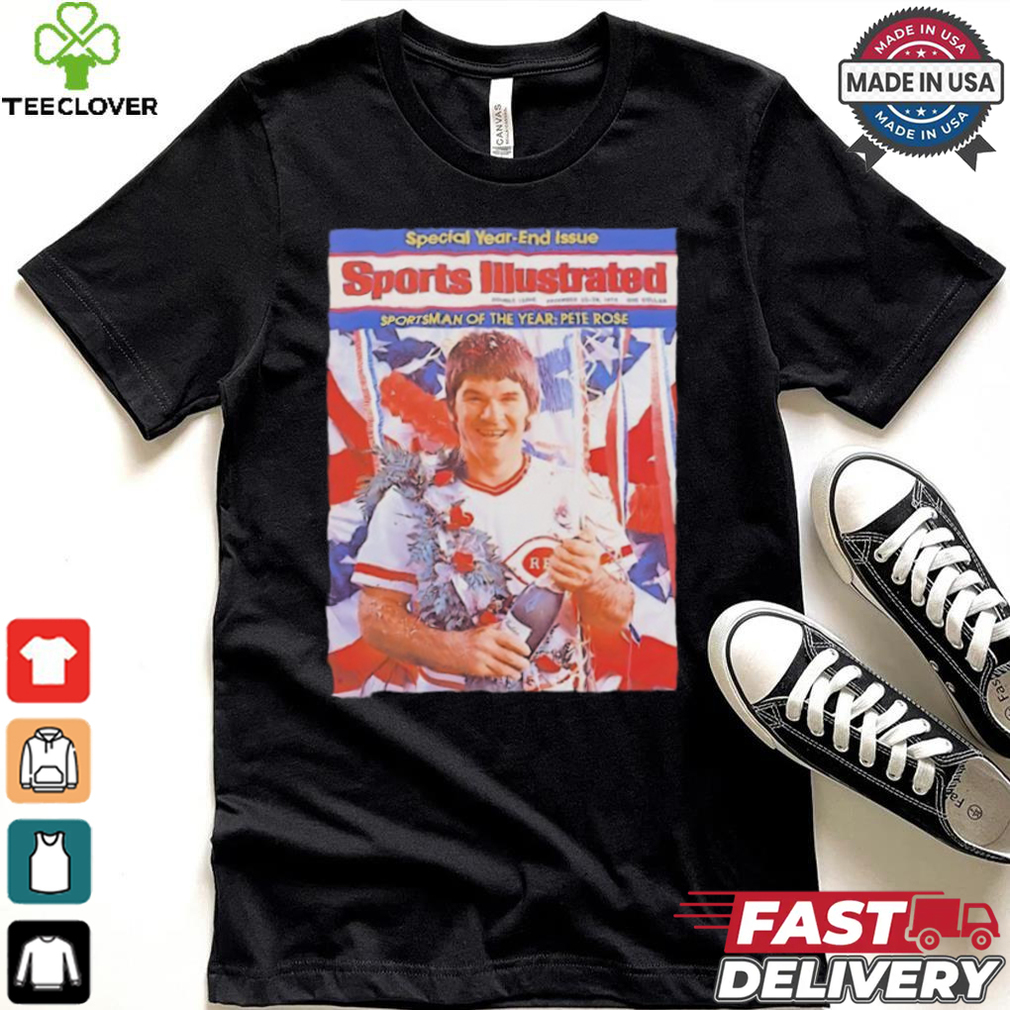 Sports Illustrated Sportsman of the year Pete Rose vintage shirt Sports Illustrated Sportsman of the year Pete Rose vintage shirt