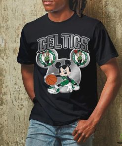 Sports NBA Basketball Boston Celtics Mickey Disney Unisex Shirt