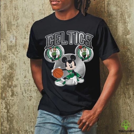 Sports NBA Basketball Boston Celtics Mickey Disney Unisex Shirt