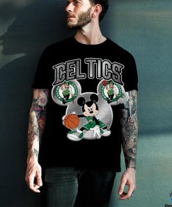 Sports NBA Basketball Boston Celtics Mickey Disney Unisex Shirt